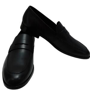Coach Declan Leather Black Loafers Men's Size 11.5 New In Box